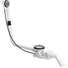 Viega Rotaplex évacuation de baignoire combinaison de trop-plein avec bonde garniture de base pour évacuation 90mm standard 0080185