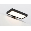 Plieger Stream Nero spiegelverlichting – opbouw rechthoekig – 20 cm – LED-verlichting – Zwart SW225433