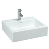 Laufen Living City lavabo 50x46x15,5cm 1 trou de robinet avec trop-plein céramique blanc 0081261