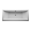 Laufen Pro bad acryl rechthoekig met frame 180x80cm met voor en zijpaneel links wit 0081358 Laufen Pro bad acryl rechthoekig met frame 180x80cm met voor en zijpaneel links wit 0081358
