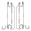 Stelrad decoset zijpaneel T21 400mm 8223384 Stelrad decoset zijpaneel T21 400mm 8223384