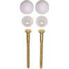 De Beer set de fixation combi empreinte cruciforme 6x70mm blanc GA78761