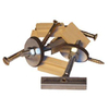 De Beer set schroeven, rubbers en boutjes voor wastafelconsoles 0830496