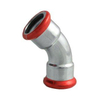 Bonfix Press coude en acier galvanisé 45° 22x22mm 8407714