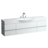 Laufen Case Meuble sous-vasque avec 1 tiroir et 2 portes 180cm pour palace wash 811708 812708 813708 et 814708 chêne anthracite 0084457 Laufen Case Meuble sous-vasque avec 1 tiroir et 2 portes 180cm pour palace wash 811708 812708 813708 et 814708 chêne anthracite 0084457