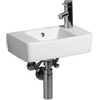 Sphinx 320 fontein 40x25cm met kraangat zonder overloop wit 0088543 Sphinx 320 fontein 40x25cm met kraangat zonder overloop wit 0088543