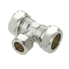 Bonfix vernikkeld knel verloop T stuk 22x28x22 mm gastec / kiwa 8914788 Bonfix vernikkeld knel verloop T stuk 22x28x22 mm gastec / kiwa 8914788