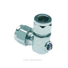 Bonfix Kogelstopkraan met schroevendraaier bediening 12mm knel haaks chroom 8914406