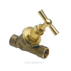 Bonfix Stopkraan zonder aftap 15mm capillair recht 8914416 Bonfix Stopkraan zonder aftap 15mm capillair recht 8914416
