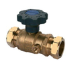 Bonfix kogelstopkraan met tapgat knel 54mm kiwa 8914430 Bonfix kogelstopkraan met tapgat knel 54mm kiwa 8914430