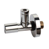Raminex robinet d'arrêt d'angle Linea 1/2 bu x10mm à olive chrome SW86901