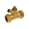 VSH Super Knel Messing knelkoppeling met aftap 15mm 8921296 VSH Super Knel Messing knelkoppeling met aftap 15mm 8921296