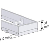 Easy drain modulo table extension frame 60cm pour granit ou marbre GA41194