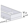 Easy Drain Modulo taf verhogingsframe 100cm voor graniet of marmer GA40891 Easy Drain Modulo taf verhogingsframe 100cm voor graniet of marmer GA40891