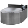 Intersan drinkfontein met kraangat O 35cm RVS 0900829 Intersan drinkfontein met kraangat O 35cm RVS 0900829