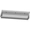Intersan Sanilav muurwastrog met zelfsluitende muurkraan 180cm 3 personen RVS 0901009 Intersan Sanilav muurwastrog met zelfsluitende muurkraan 180cm 3 personen RVS 0901009
