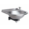 Elcee ED2 01DF drinkfontein incl. zelfsluitende fonteinkraan 35x33cm met meegeperst afvoerrooster RVS SW60442 Elcee ED2 01DF drinkfontein incl. zelfsluitende fonteinkraan 35x33cm met meegeperst afvoerrooster RVS SW60442