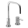 Dornbracht Meta.02 keukenkraan 2 gats met uitloop 20cm platina mat 0475637 Dornbracht Meta.02 keukenkraan 2 gats met uitloop 20cm platina mat 0475637