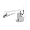 Dornbracht Lulu bidetkraan met waste sprong 125mm chroom 0272533 Dornbracht Lulu bidetkraan met waste sprong 125mm chroom 0272533
