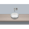 Alape SB.CO375 opbouwwaskom rond schotelvormig Ø37.5x11.5cm zonder overloop incl. sokkelring en plug wit SW104249 Alape SB.CO375 opbouwwaskom rond schotelvormig Ø37.5x11.5cm zonder overloop incl. sokkelring en plug wit SW104249