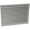 Whirlpool inspectie en ventilatierooster met frame 40x30cm aluminium 0933738