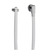 Dornbracht WaterTube kneipp wandaansluitbocht met wandhouder met rozet platina mat 0433134 Dornbracht WaterTube kneipp wandaansluitbocht met wandhouder met rozet platina mat 0433134