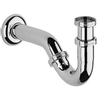 Dornbracht Divers siphon de bidet en tube 5/4 avec tube mural avec rosace chrome 0470159