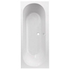 Plieger Wave baignoire 190x80x50cm Acrylique avec pieds blanc 0948280