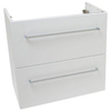 Plieger Qubic XS wastafelonderbouwkast met 2 ladenen 60x35x57.6cm structuurgrijs FN170051 SW93428 Plieger Qubic XS wastafelonderbouwkast met 2 ladenen 60x35x57.6cm structuurgrijs FN170051 SW93428