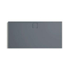 Hüppe easyflat receveur de douche composite rectangulaire 140x90cm gris mat SW204568