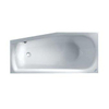 Duscholux Smart-line 39 kunststof bad acryl m. afschuining m. liggedeelte links 160x75/60x50cm z. poten wit 611039000001 SW277202 Duscholux Smart-line 39 kunststof bad acryl m. afschuining m. liggedeelte links 160x75/60x50cm z. poten wit 611039000001 SW277202