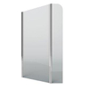 Plieger Panorama douchewand 6mm met draaideur 90/30x200cm excl stabilisatiestang chroom 0983727