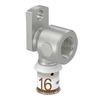 Plaque murale Uponor S-Press Plus Aqua pour support de fixation 16mmx1/2bi avec flasque SW246267