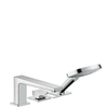Hansgrohe Metropol 3-gats badrandcombinatie met beugelgreep chroom SW99897 Hansgrohe Metropol 3-gats badrandcombinatie met beugelgreep chroom SW99897