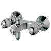 Ideal Standard Alpha Mitigeur bain mural entraxe=15cm avec inverseur et raccords projection 15.3cm chrome SW243129 Ideal Standard Alpha Mitigeur bain mural entraxe=15cm avec inverseur et raccords projection 15.3cm chrome SW243129