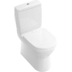 Villeroy & Boch O.novo WC à poser à fond creux sans réservoir avec pied allongé avec connexion dessous Blanc 0124200