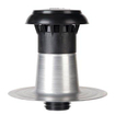 Burgerhout Bm vent 3000 Ventilation de toit en aluminium à double paroi avec capuchon en plastique 90 100 mm 1403168