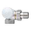 Heimeier V exact robinet d'arrêt de radiateur double angle gauche 3/8 nickelé GA66994