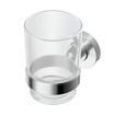 Ideal Standard Iom glashouder met drinkglas mat chroom 0180482