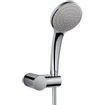Ideal Standard Idealrain ensemble pour baignoire : flexible de douche 125cm douchette 100mm 1 jet et support de douchette réglable chrome 0180722