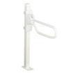 Handicare Linido pied de sol pour barre d''appui de WC relevable blanc 0602574