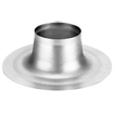 Burgerhout solin pour toit plat en aluminium vhr 80, vent, 125mm 138 mm 1431218