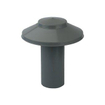 Wavin chapeau de ventilation pvc simple paroi sans plaque adhésive 100 mm gris 2150131