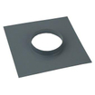 Wavin Plaque adhésive pour hotte de ventilation simple paroi 100 mm gris 2150220