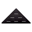 LoooX Corner Shelf Tablette murale d'angle 30x22cm Noir mat SECOND CHOIX OUT6636