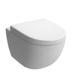Plieger Zano WC suspendu compact à fond creux 36.5x49.5cm avec fixation cachée blanc SW439185