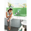 Hansgrohe Isiflex B doucheslang 1/2 x125cm wit 0603250