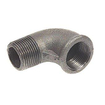 Nefit ind nr92 coude 90° avec filetage mâle et femelle 1 noir 3010392