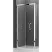 Novellini Rose S porte pliante 96/102x200cm chrome/satiné 0335417