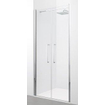 Novellini Young 2.0 2B porte pivotante 2 parties pour niche 77/81x200cm profil matchroom verre clair 0336249